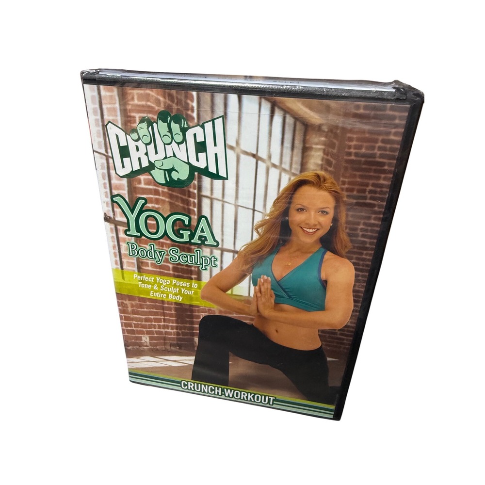 Crunch‎ Yoga Body Sculpt DVD Fitness Workout New Sealed Exercise